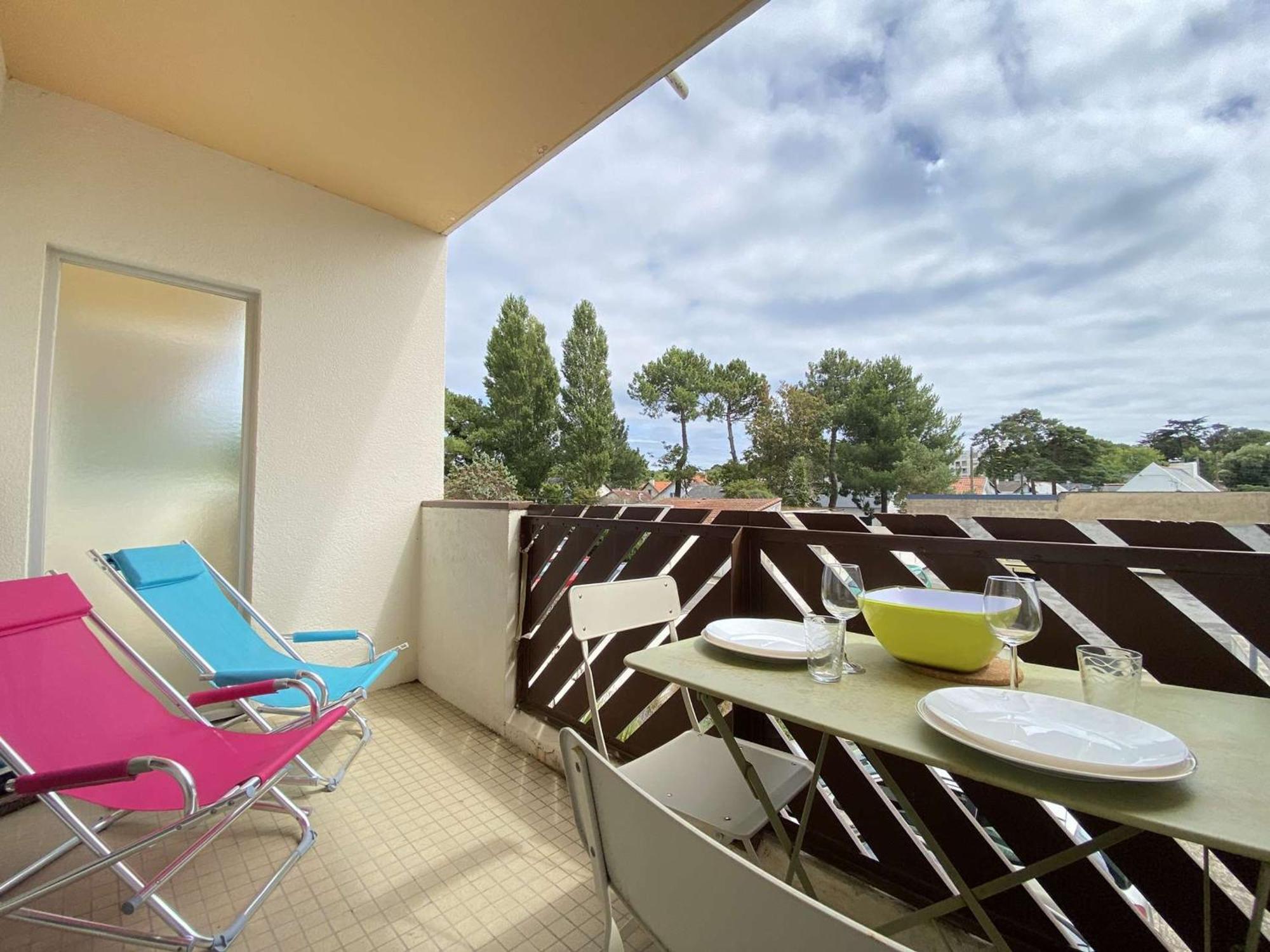 Studio Moderne Avec Balcon Sud, Parking Prive, Pres Avenue De Gaulle - 2 Couchages A La Baule - Fr-1-245-107 La Baule-Escoublac Exterior foto